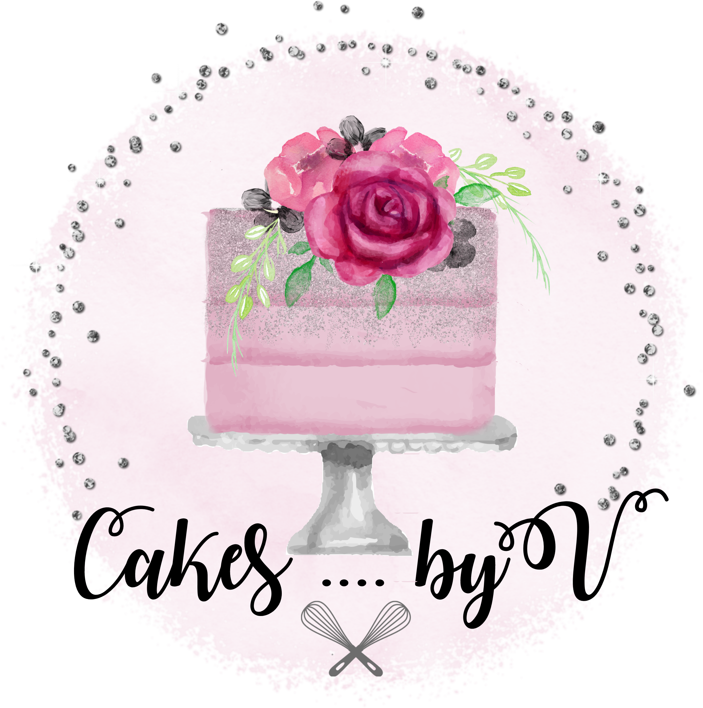 I Design And Create Beautifully Elegant Cakes And Cupcakes - Garden Roses Clipart (3000x3000), Png Download