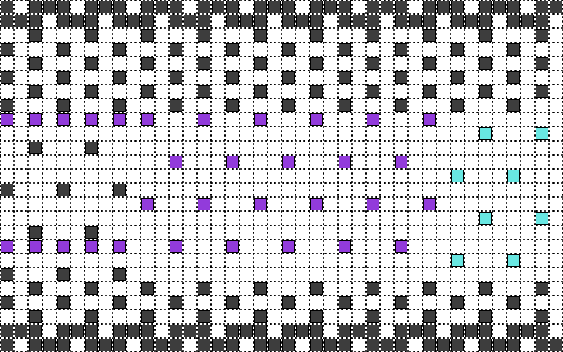 Here Is A Structural View Of The Yarn Paths And Draft - Circle Clipart (800x500), Png Download