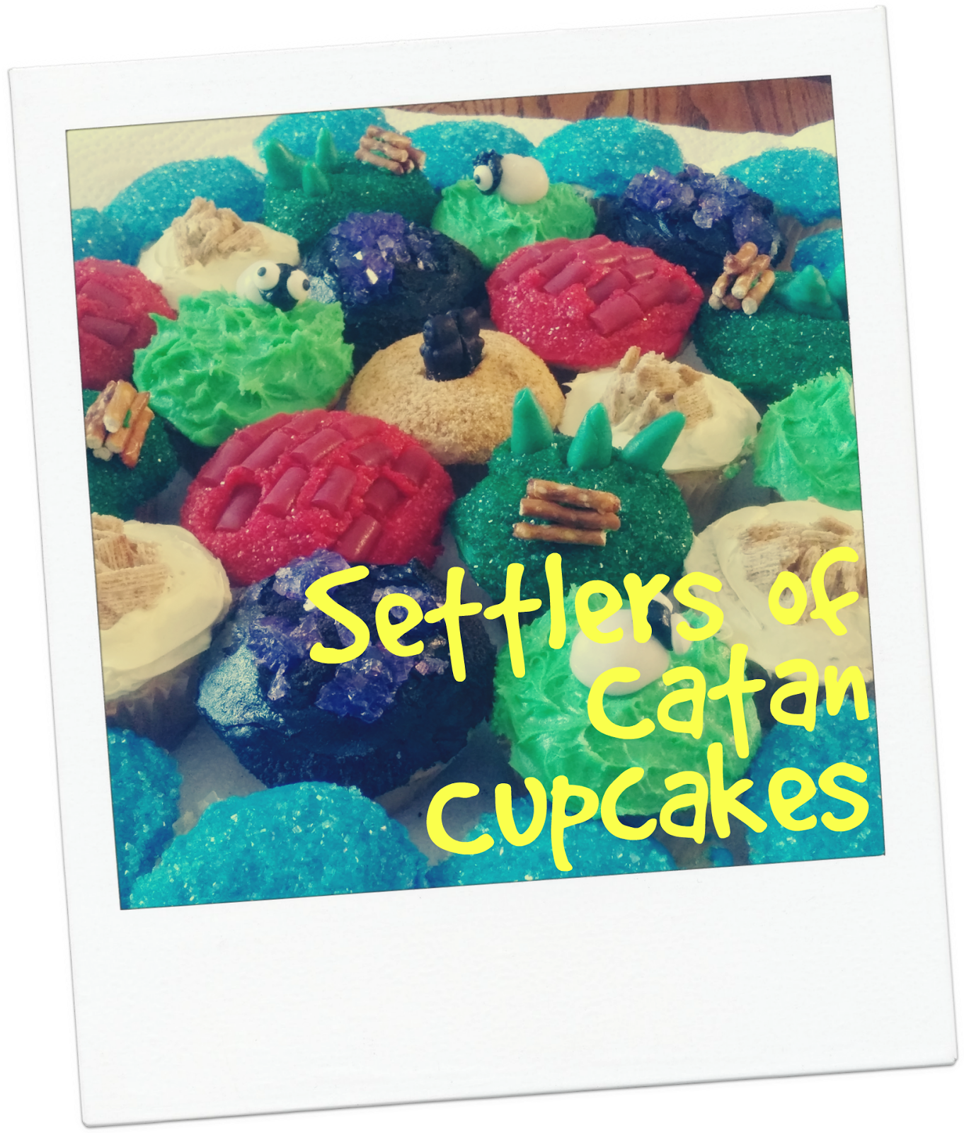 Settlers Of Catan Cupcakes - Art Clipart (1362x1600), Png Download