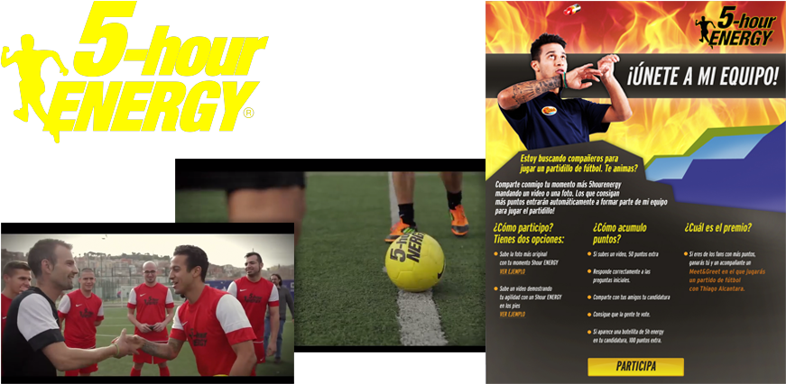 5-hour Energy - Thiago Alcántara - Flyer Clipart (900x450), Png Download