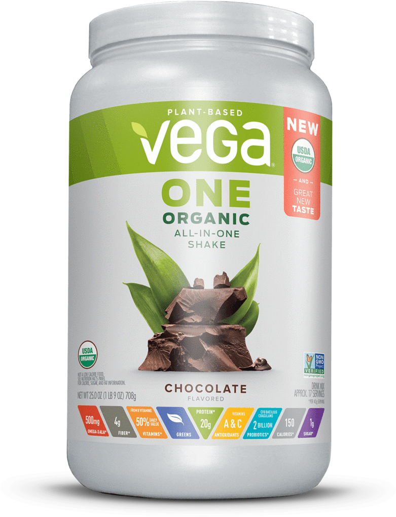 Protein Supplements - Vega Protein Shake Clipart (1120x1120), Png Download