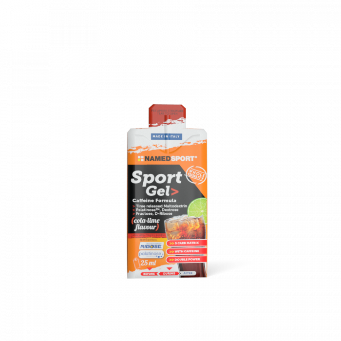 Caffeine Energy Gel 15 X 25ml Cola Lime Flavour - Namedsport Sport Gel 25 Clipart (700x700), Png Download