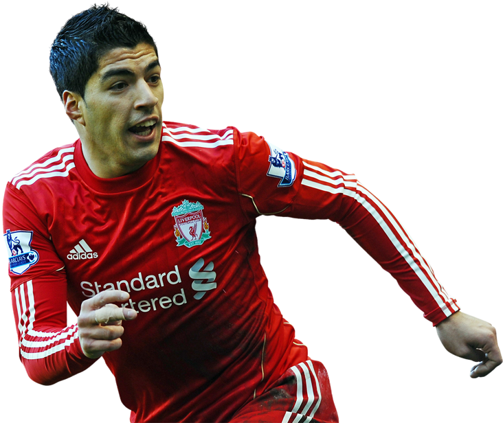 Luis Suarez Herstel Photo Luissuarez - Suarez Liverpool Png Clipart (732x616), Png Download