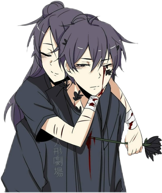 ##ani #anime #angel #animo - Мари Тян И Ива Чан Аниме Clipart (554x662), Png Download
