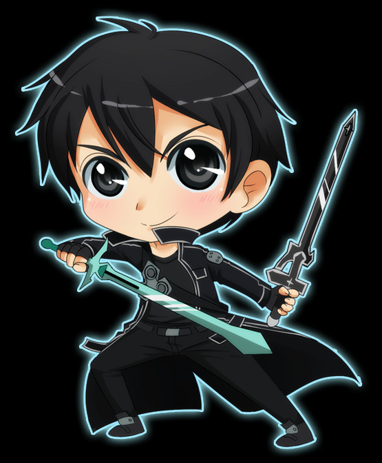Anime Drawing Easy Chibi Clipart (555x672), Png Download