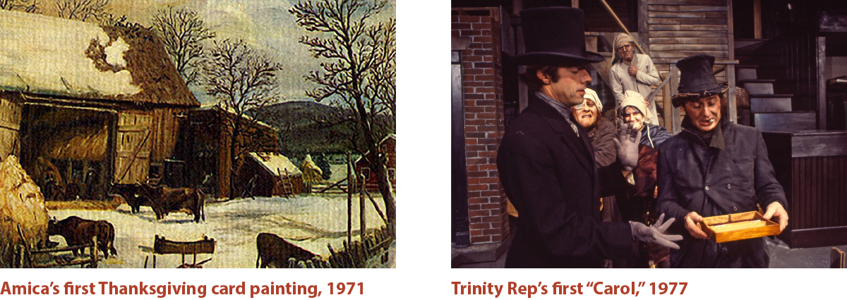 Since 1971, Amica Has Chosen An Original Painting To - Tree Clipart (1200x426), Png Download