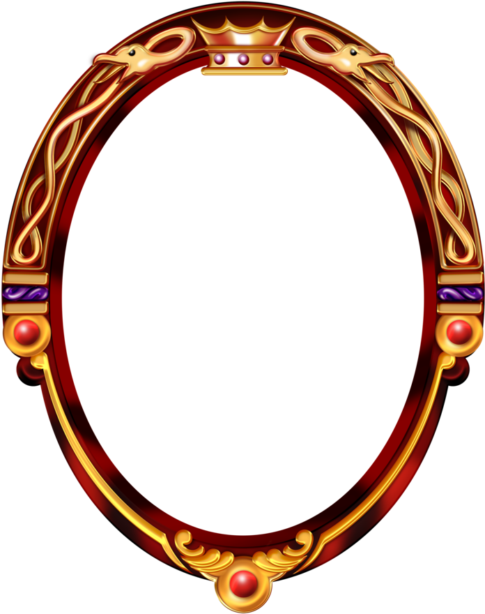 Snow White Mirror Png Clipart (696x880), Png Download