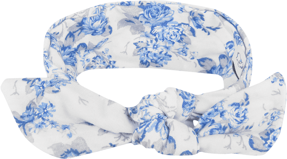 Faixa De Cabelo Infantil Floral Azul - Sleep Mask Clipart (1000x1000), Png Download