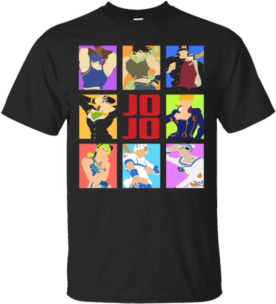 Jojo's Bizarre Adventure Heroes Shirt Clipart (600x600), Png Download