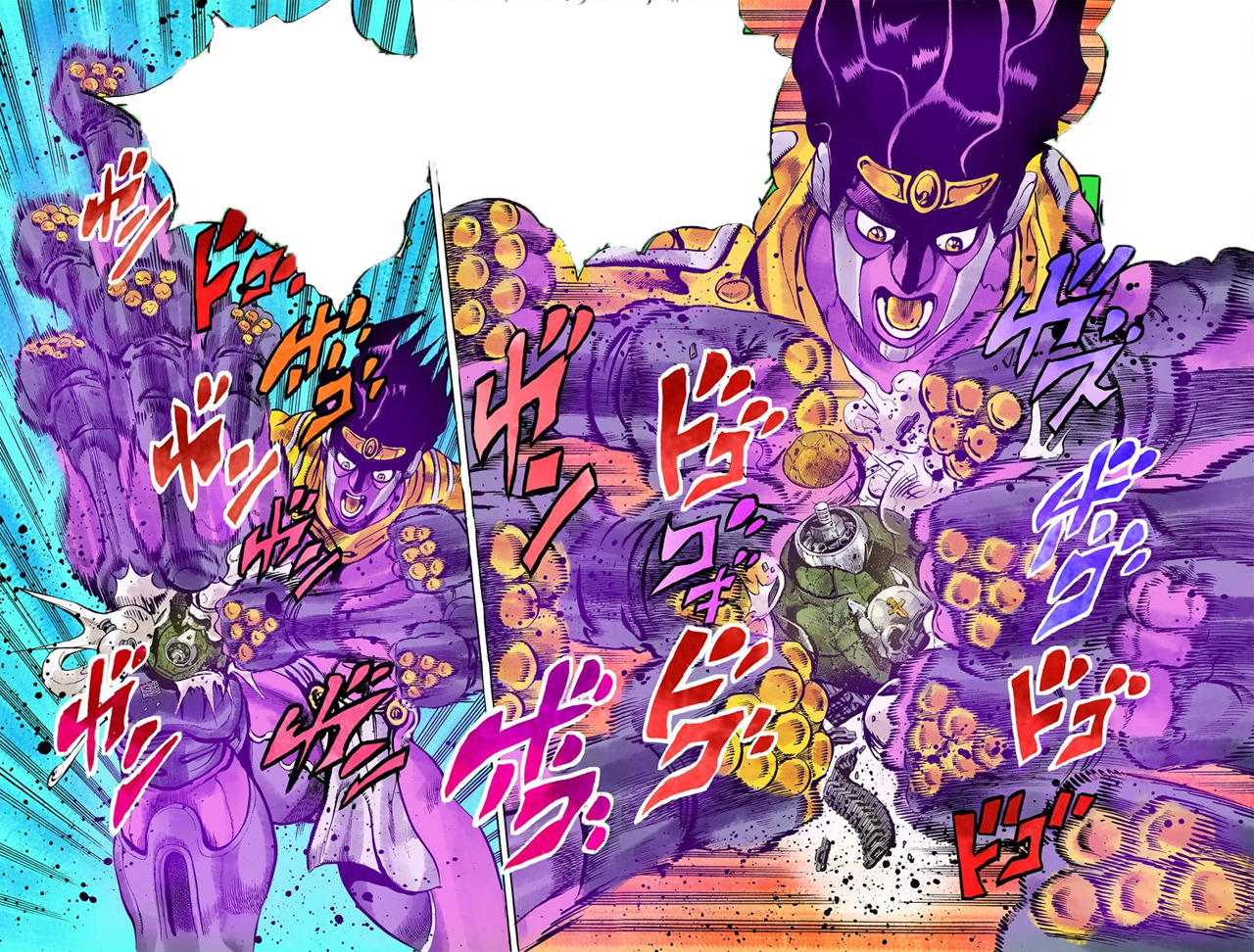 Latest Jojo's Adventure, Jojo Bizzare Adventure, Bizarre - Star Platinum Ora Ora Ora Png Clipart (1280x972), Png Download