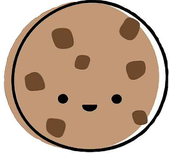 #cookie #cute #kwaii #food #sweets #freetoedit Clipart (540x490), Png Download