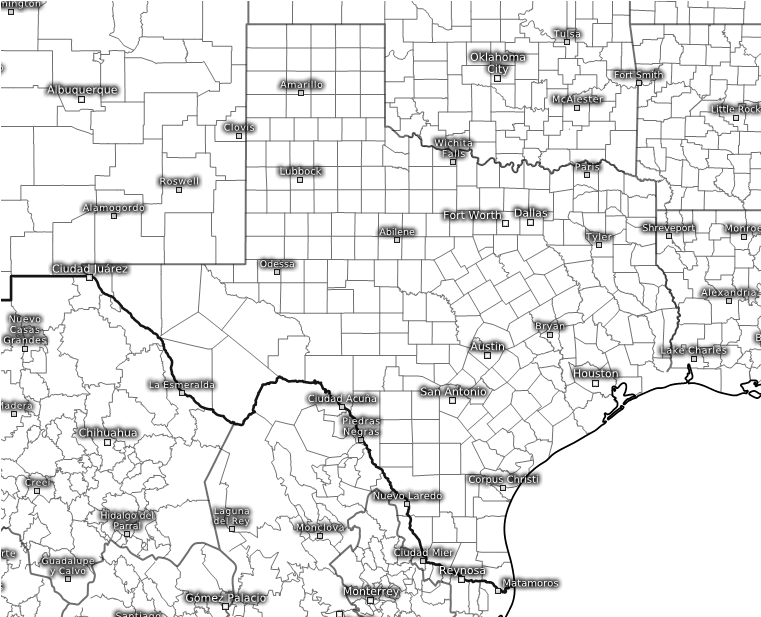 Map Of Texas Clipart (760x760), Png Download