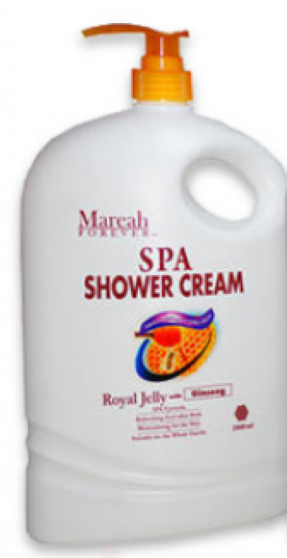Mareah Shower Cream Royal Jelly With Ginseng 2000ml-800x800 - Plastic Bottle Clipart (800x800), Png Download