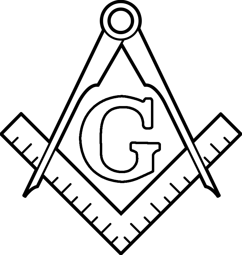 Freemasonry - - Square And Compass Clipart (800x844), Png Download