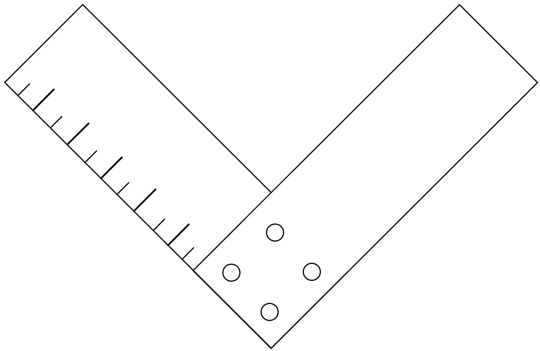 Masonic Compass Template Image - Marking Tools Clipart (1924x1280), Png Download