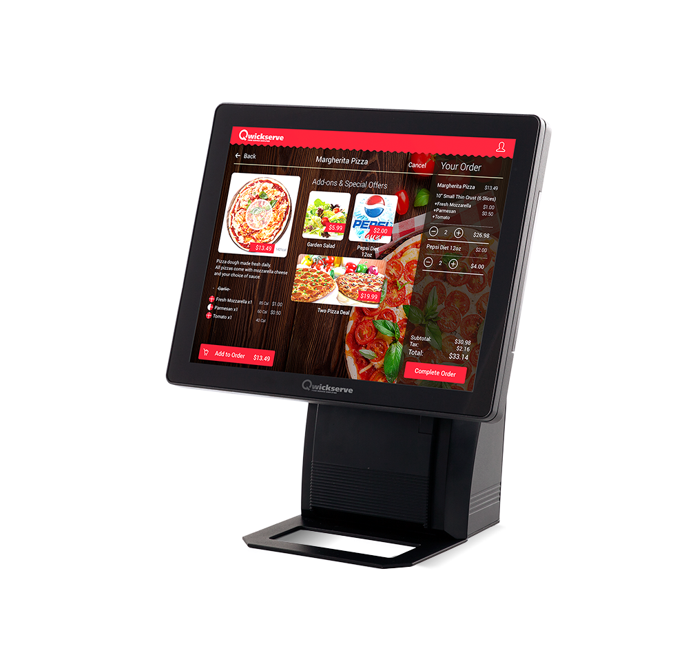 Qwickserve® Self-service Ordering Kiosk - Gadget Clipart (1000x1000), Png Download