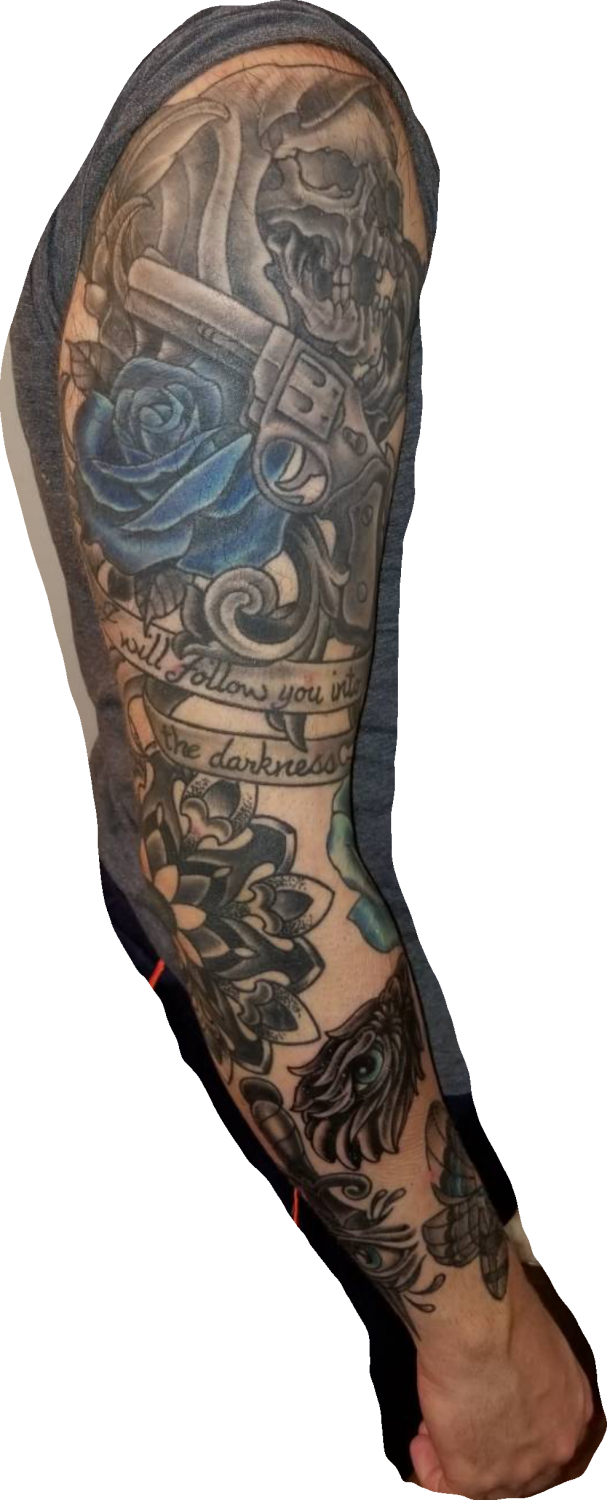 Smartselect 20180127-160753 Gallery - Tattoo Clipart (607x1500), Png Download