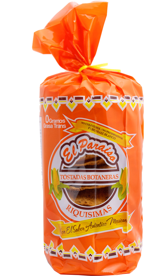 Tostadas Botaneras - Tostadas Orange Clipart (700x1000), Png Download