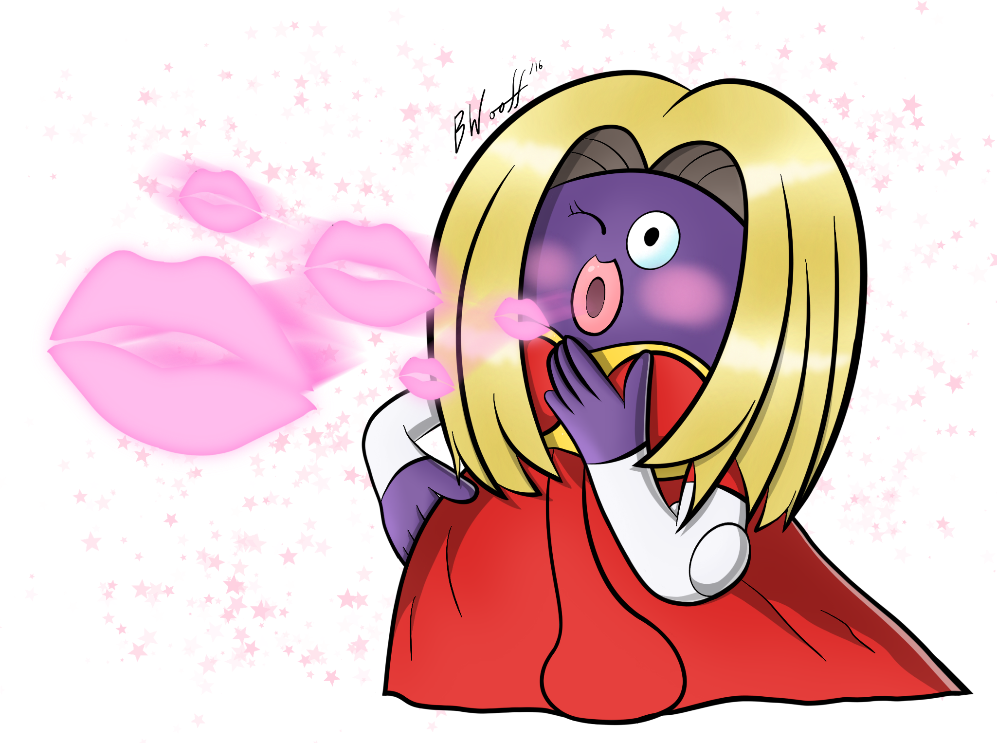 Jynx Used Lovely Kiss By Freqrexy - Pokemon Jynx Kiss Clipart (2048x1536), Png Download