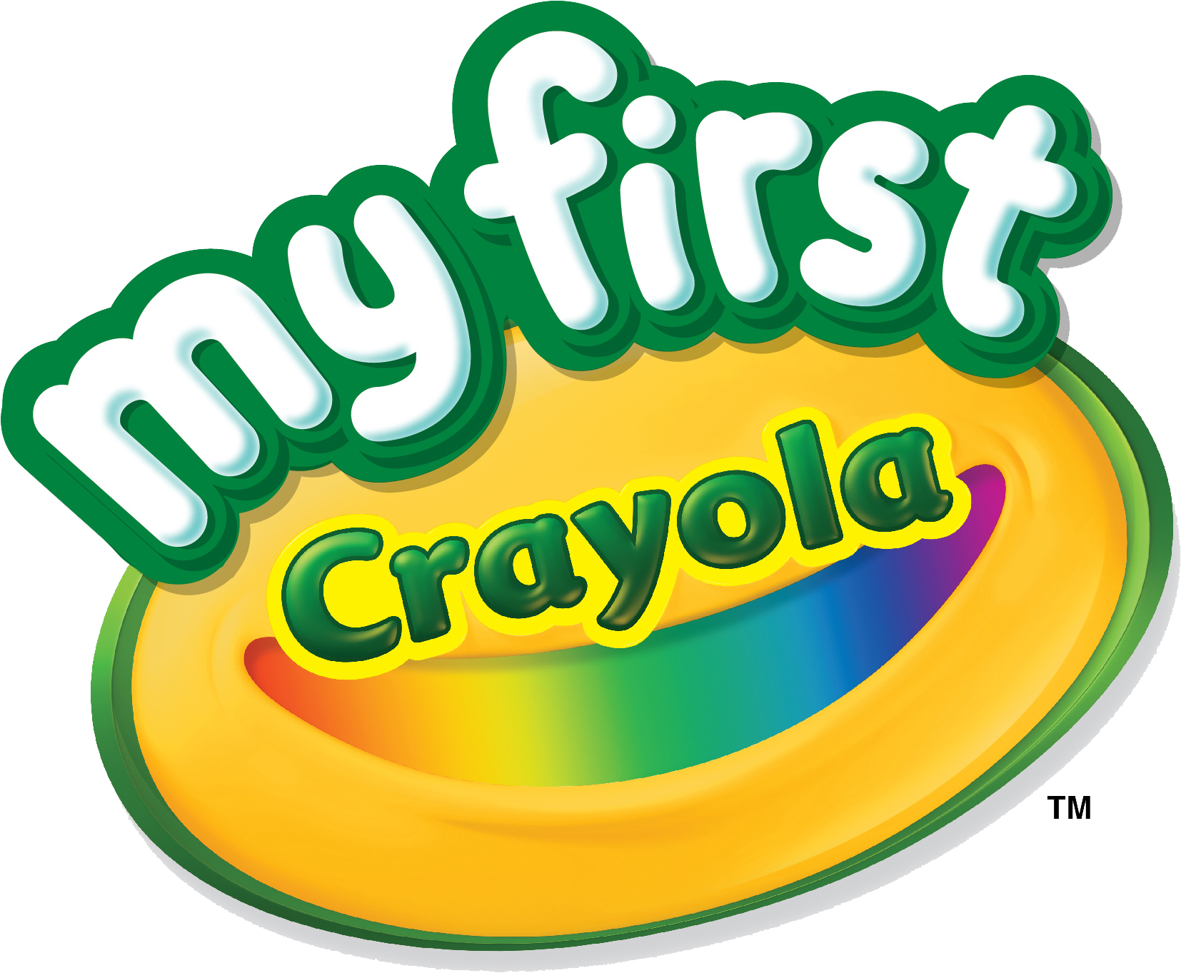 Crayola My First School Washable Markers , Png - My First Crayola Logo Clipart (1654x1363), Png Download