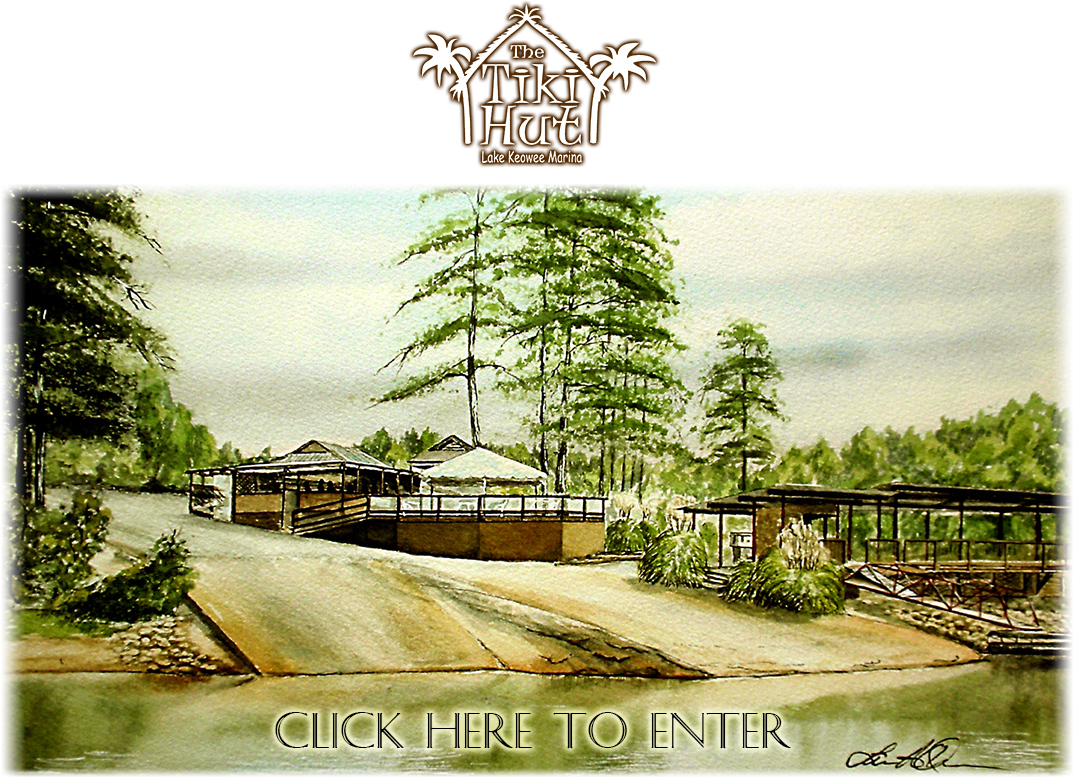 The Tiki Hut - Poster Clipart (1100x790), Png Download