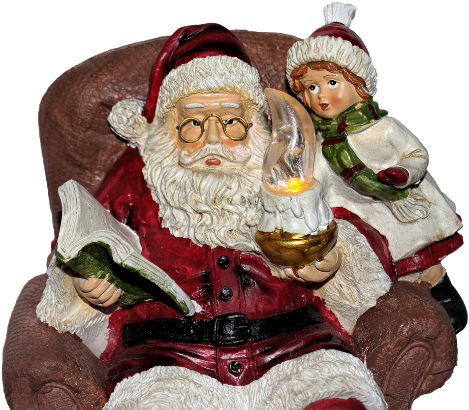 Santa Claus Christmas Figure - Santa Claus Clipart (1280x854), Png Download