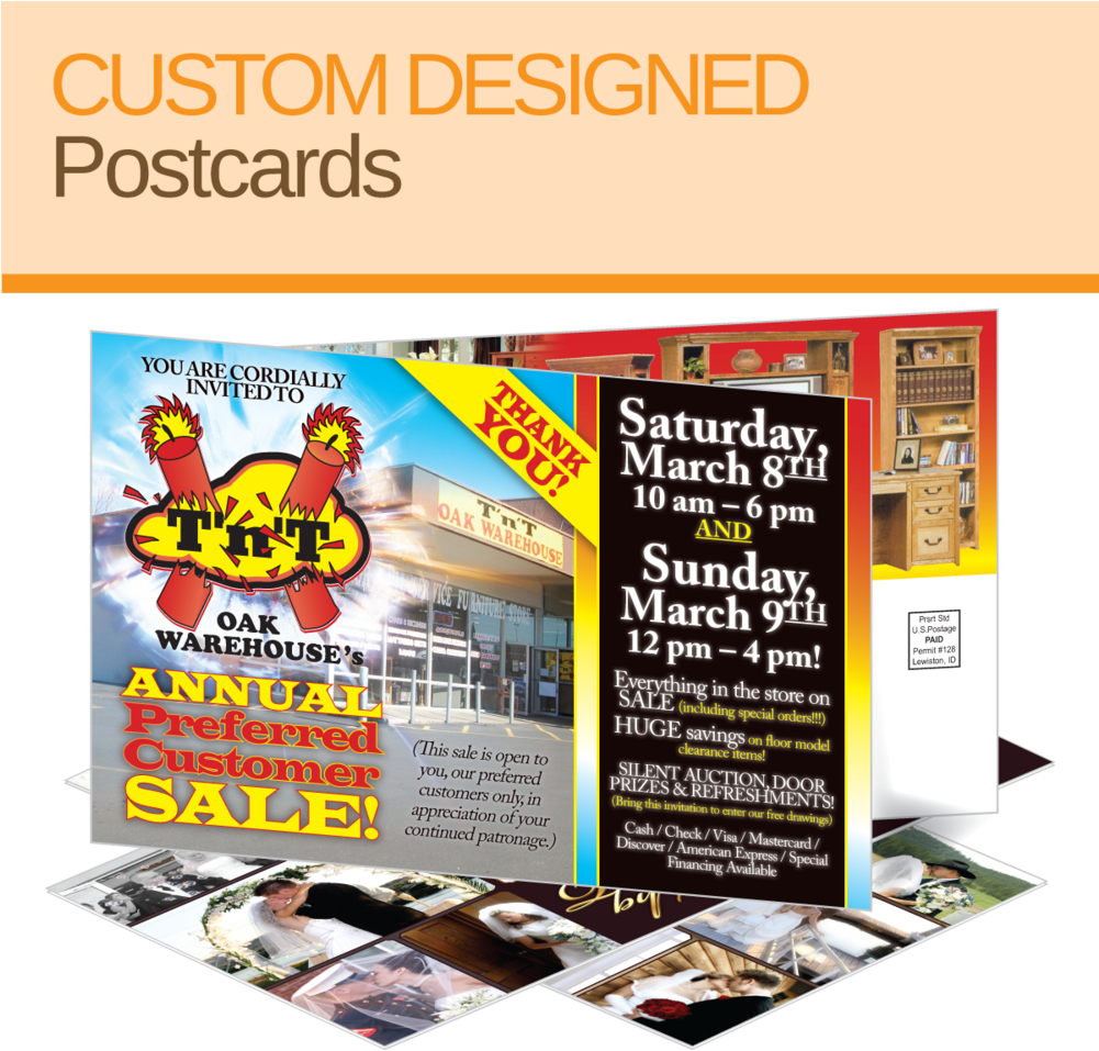 Fwp Products Postcards - Flyer Clipart (1000x1000), Png Download