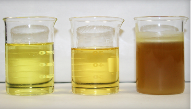 Transparent Yellow Shown In The Beaker On Crayola's - Diesel Fuel Vs Gas Color Clipart (920x360), Png Download