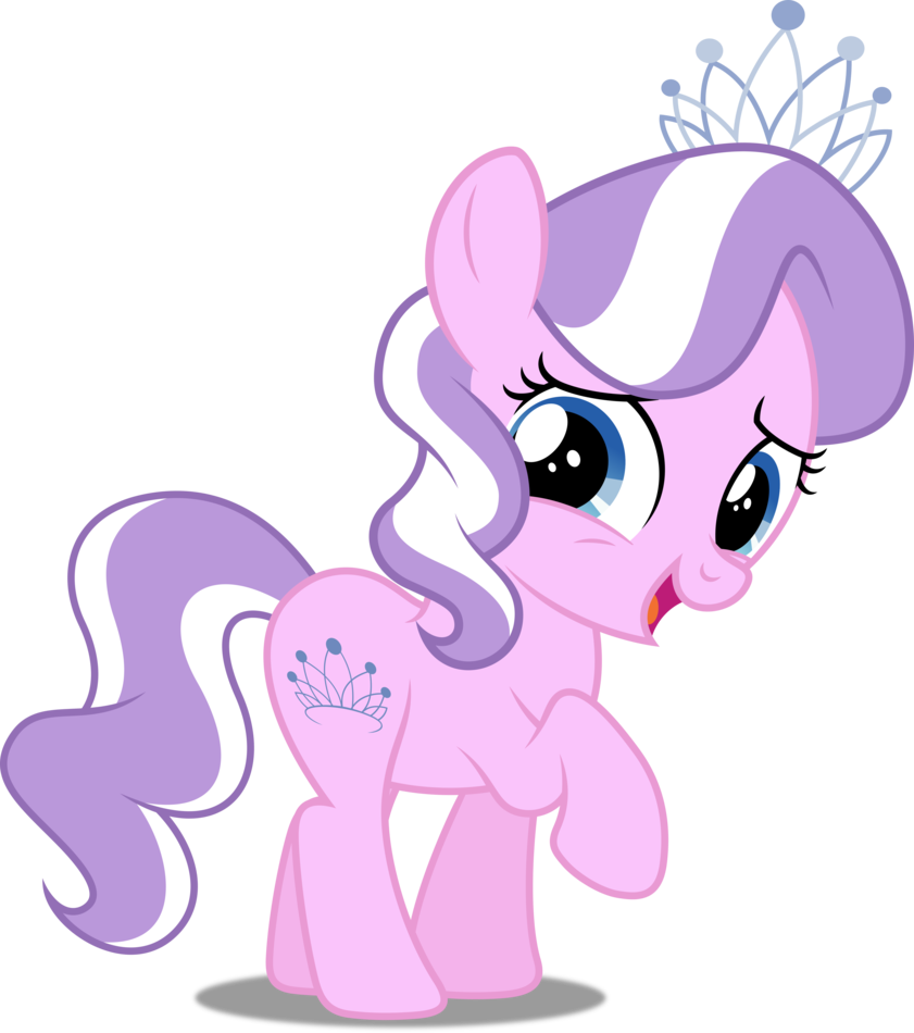 Diamondtiara Sticker - Mi Little Pony Diamond Tiara Clipart (841x950), Png Download