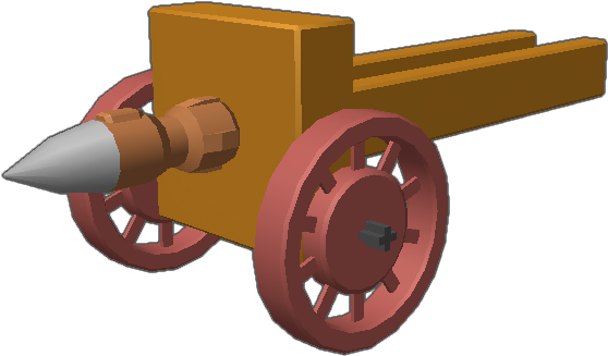 The Ballista Can Also Name On People Like The Cannon - Cannon Clipart (768x768), Png Download