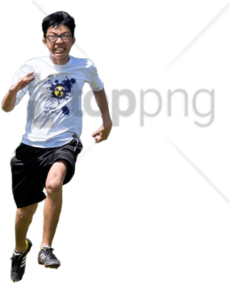 Free Png Children Running Png Png Image With Transparent - Jogging Clipart (850x638), Png Download