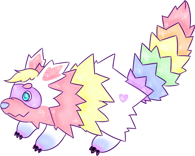 Sklittles As A Zigzagoon - Illustration Clipart (717x601), Png Download