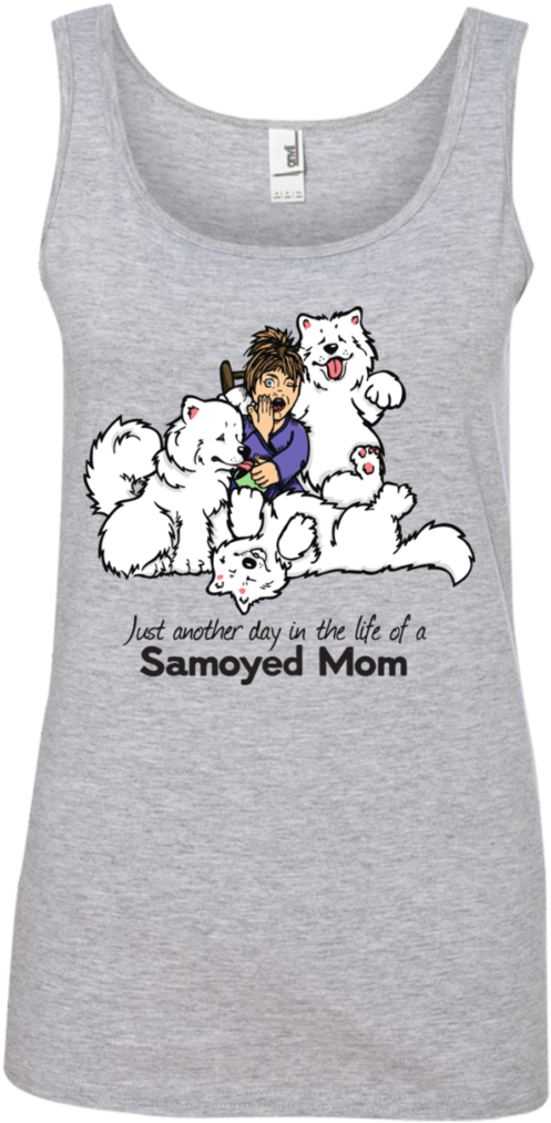 Life Of A Samoyed Mom - Top Clipart (1024x1024), Png Download