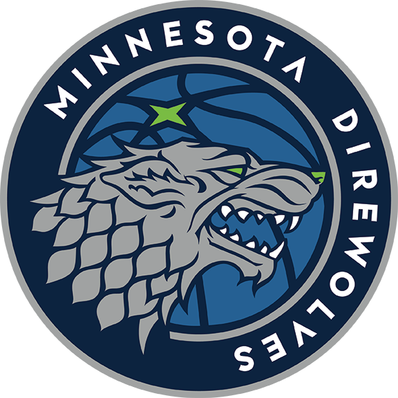 Direwolves Logo Direwolves Logo - Timberwolves Game Of Thrones Clipart (577x577), Png Download