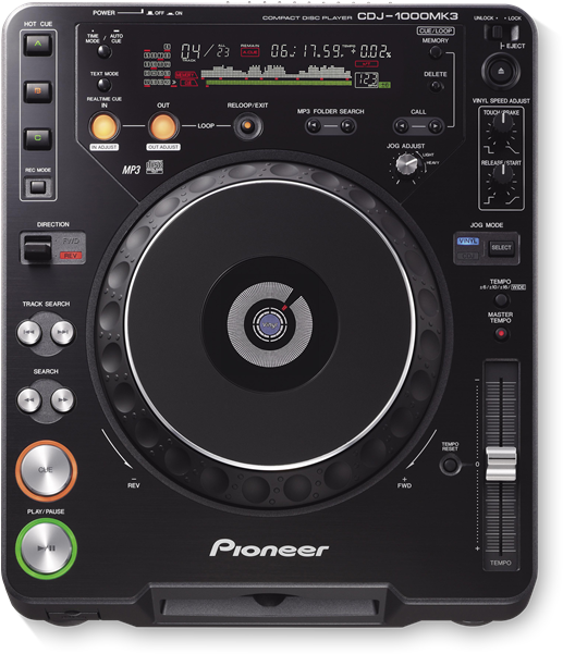 Pioneer Cdj 1000 Mk3 - Cdj 1000 Mk3 Clipart (800x600), Png Download