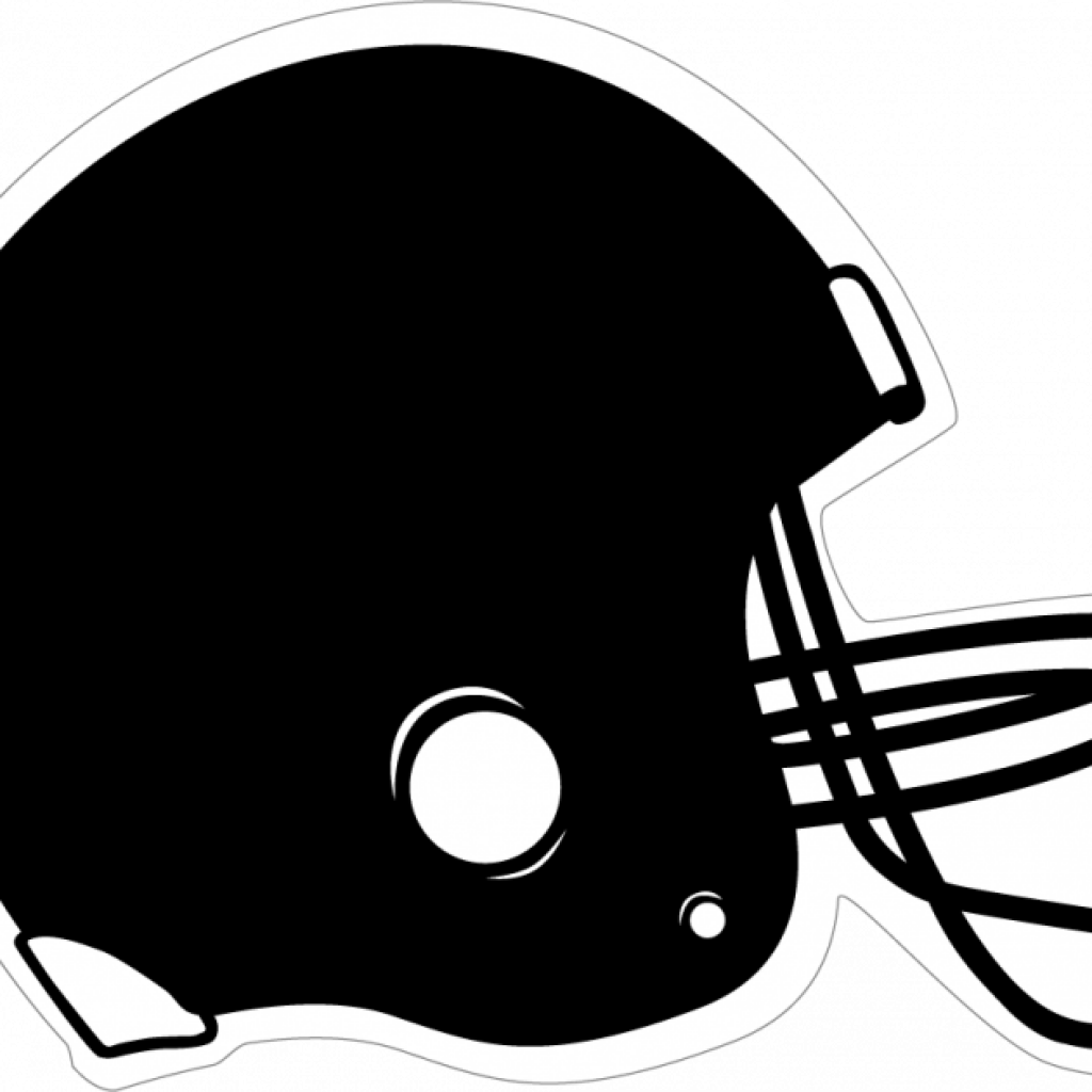 Football Helmet Clipart Black Football Helmet Clipart - Clip Art Football Helmet Printable - Png Download (1024x1024), Png Download