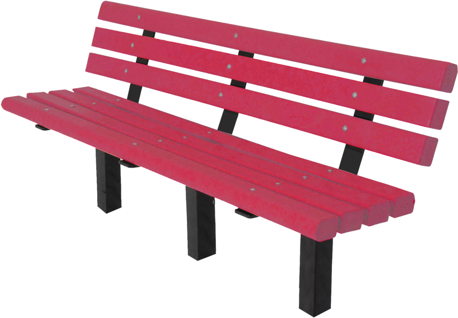 Trail Bench With Back - Trail Benches Clipart (1024x724), Png Download