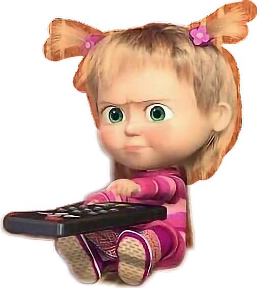 Masha💜 Sticker - Toddler Clipart (506x566), Png Download