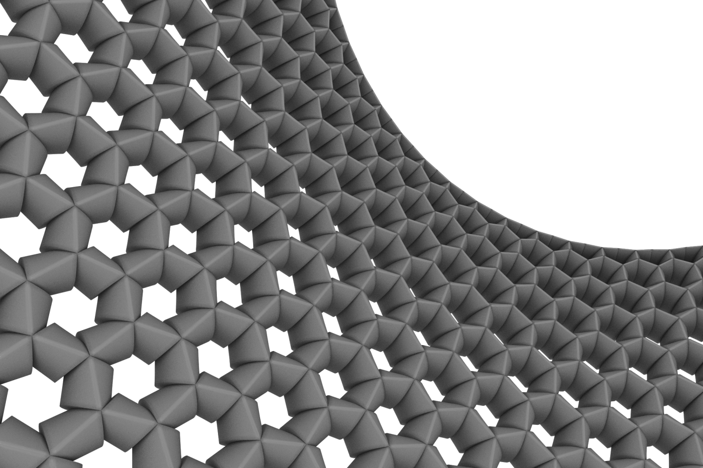 Honeycomb Stone Vault - Monochrome Clipart (1400x933), Png Download