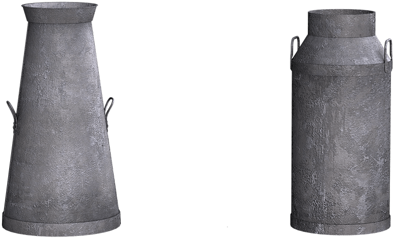 Jugs, Milk Cans, Tin Cans, Vessels, Digital Art - Pipe Clipart (640x480), Png Download
