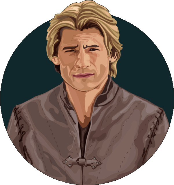 Jaime Lannister - Illustration Clipart (600x714), Png Download