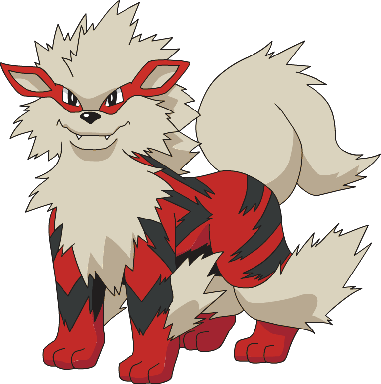 Growlithe And Arcanine The Pokemon Clipart, free png download.