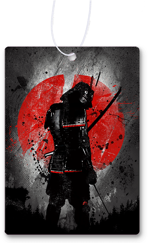 Traditional Samurai Armour Air Freshener - Visual Arts Clipart (490x801), Png Download