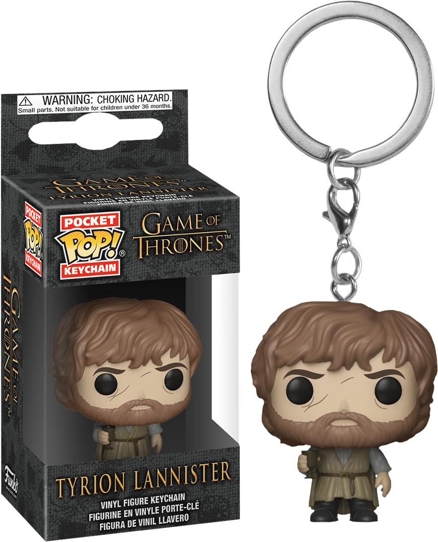 Funko Pop Vinyl - Pocket Pop Tyrion Lannister Clipart (900x1090), Png Download