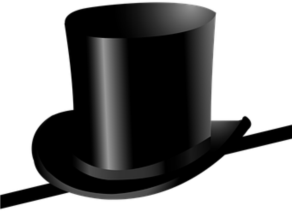 Top Hat Clipart Top Hat Images Pixabay Download Free - Top Hat - Png Download (1024x1024), Png Download