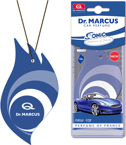 Odświeżacz Powietrza Do Samochodu Sonic, Zapach Nowego - Dr Marcus Car Air Fresheners Clipart (530x600), Png Download