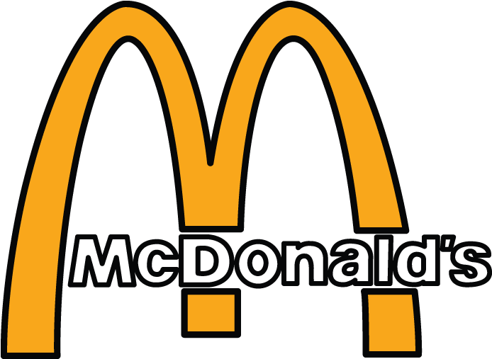 How To Draw Mcdonald's Company Logo, Company Logos, - Draw The Mcdonald's Logo Clipart (720x1280), Png Download