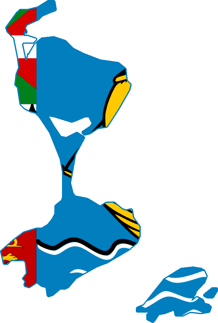 Flag Map Of Saint Pierre Et Miquelon - Flag Saint Pierre Et Miquelon Clipart (714x1056), Png Download