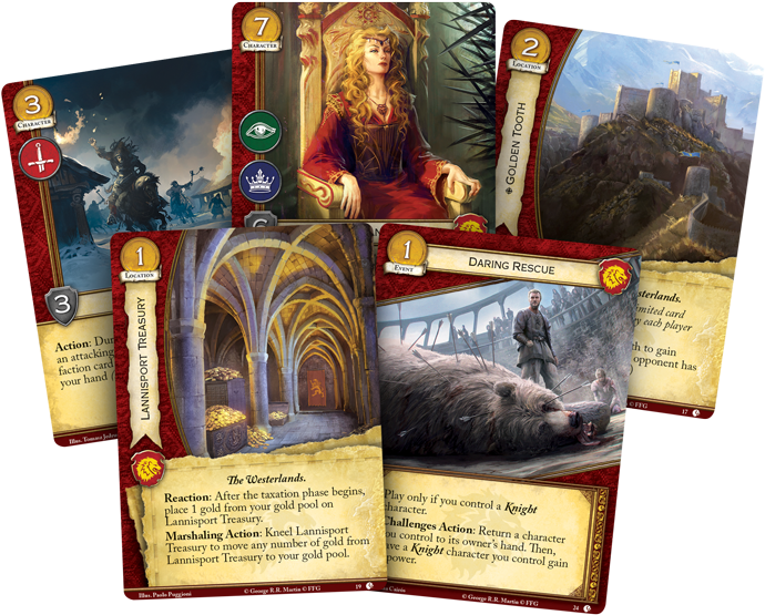 A - Lions Of Casterly Rock Clipart (700x565), Png Download