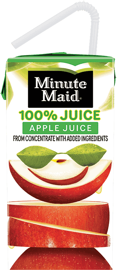 Minute Maid Apple Juice Box Clipart (1280x1280), Png Download